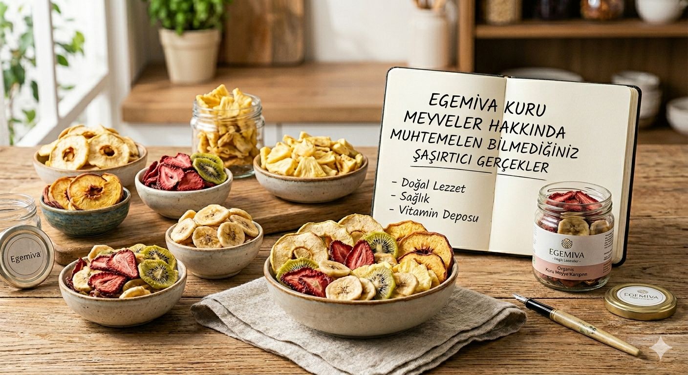Kuru Meyveler Hakkında Muhtemelen Bilmediğiniz Şaşırtıcı Gerçekler: Doğanın Formu Değişiyor!